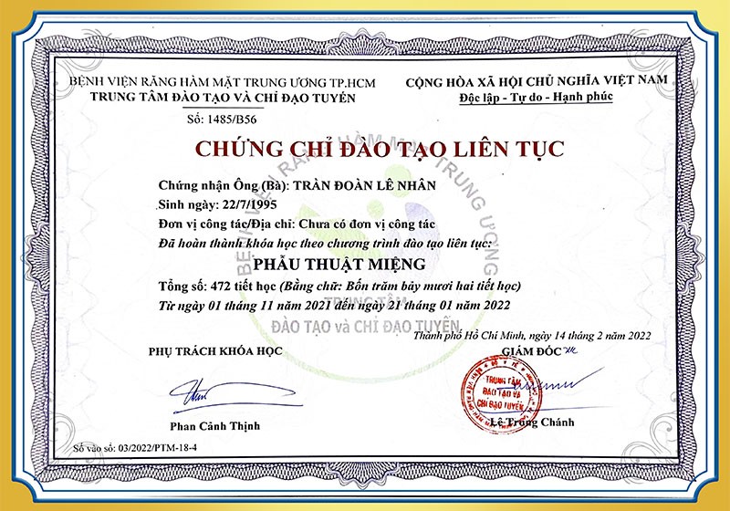 TRAN ĐOAN LE NHAN