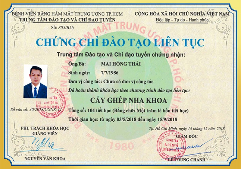 MAI HONG THAI 