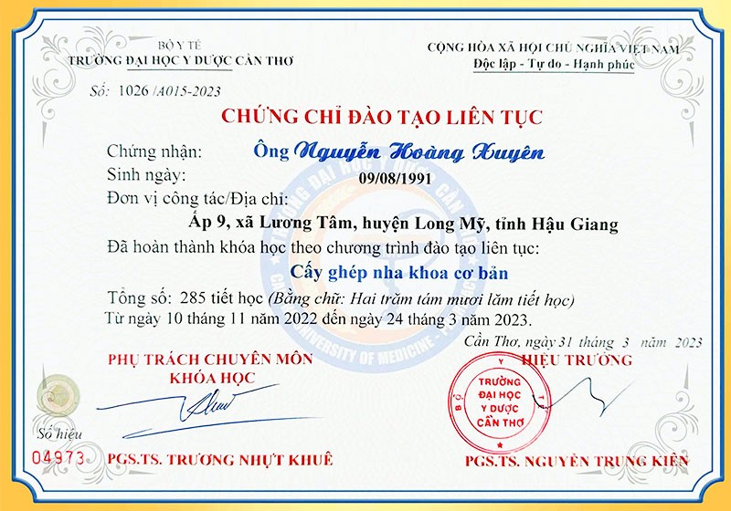 NGUYEN HOANG XUYEN