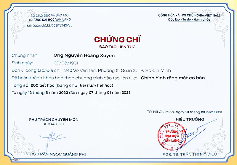 NGUYEN HOANG XUYEN