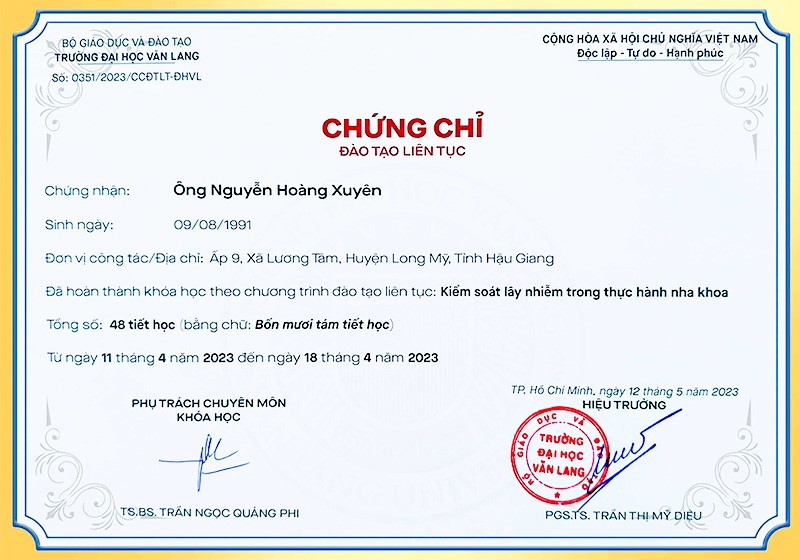 NGUYEN HOANG XUYEN