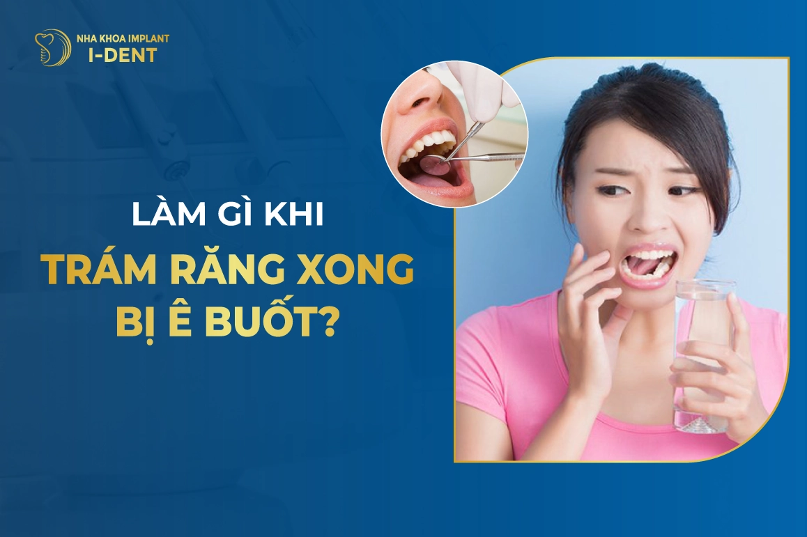 Lam Gi Khi Tram Rang Xong Bi E Buot