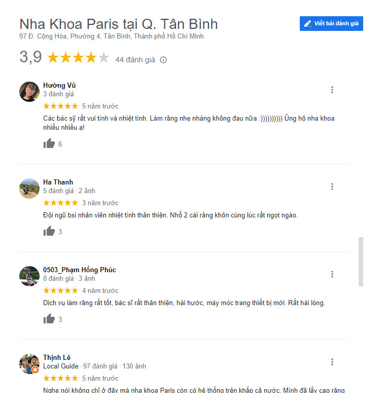 địa chỉ bọc răng sứ uy tín